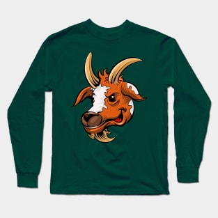 Cartoon Goat Long Sleeve T-Shirt